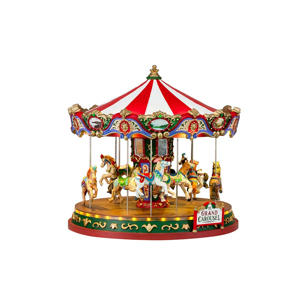 Lemax - The Grand Carousel - - Polyresin - 0728162843494