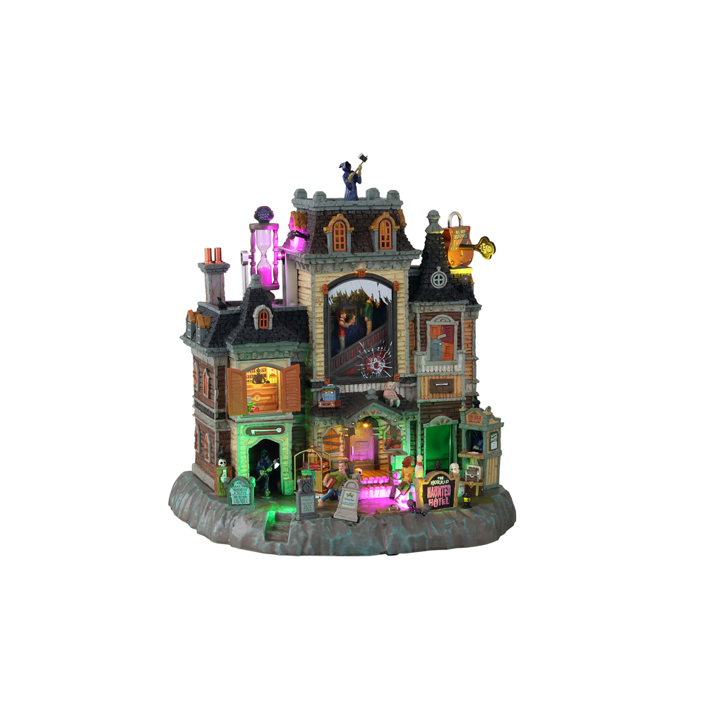 Spooky Town - The Horrid Haunted Hotel - - Polyresin - 0728162157256