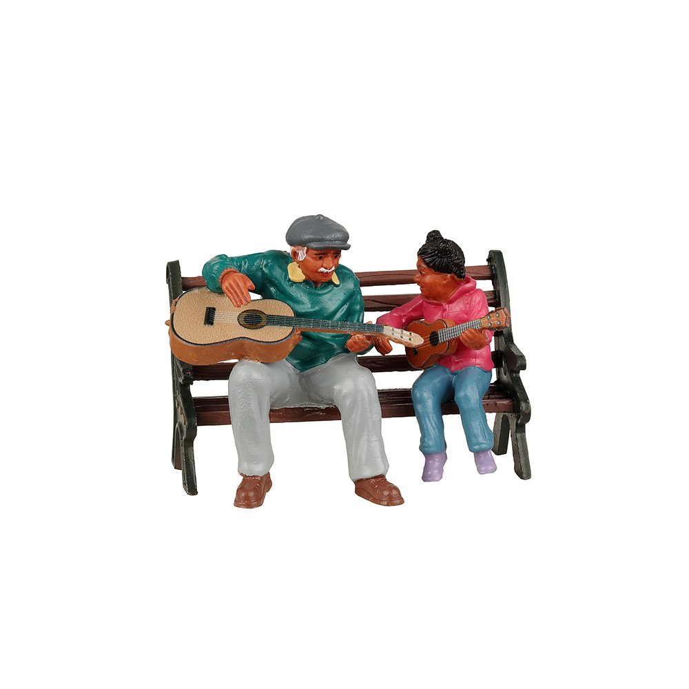 Lemax - The Music Lesson - - Polyresin - 0728162221353