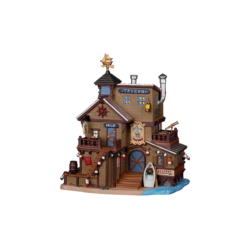 Lemax - The Salty Sea Dog Tavern - - Porselein - 0728162259073