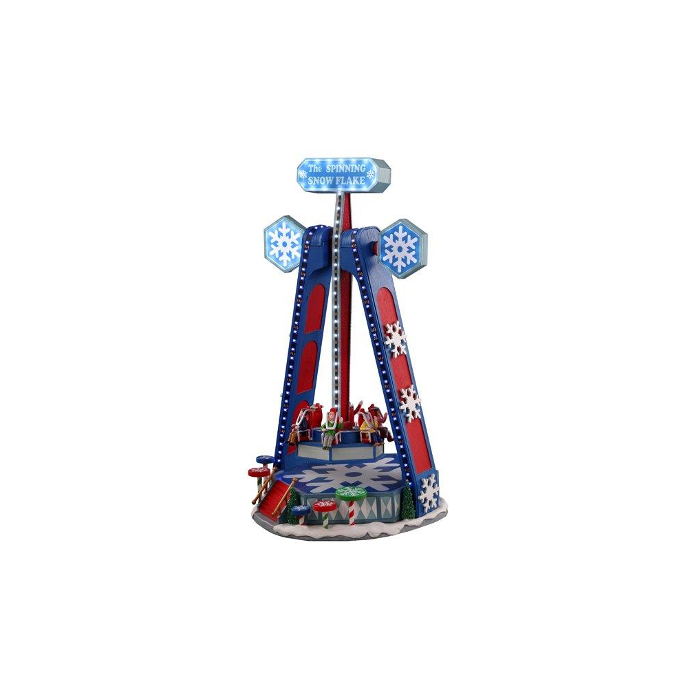 Lemax - The Spinning Snowflake - - Electronic Component - 0728162047373