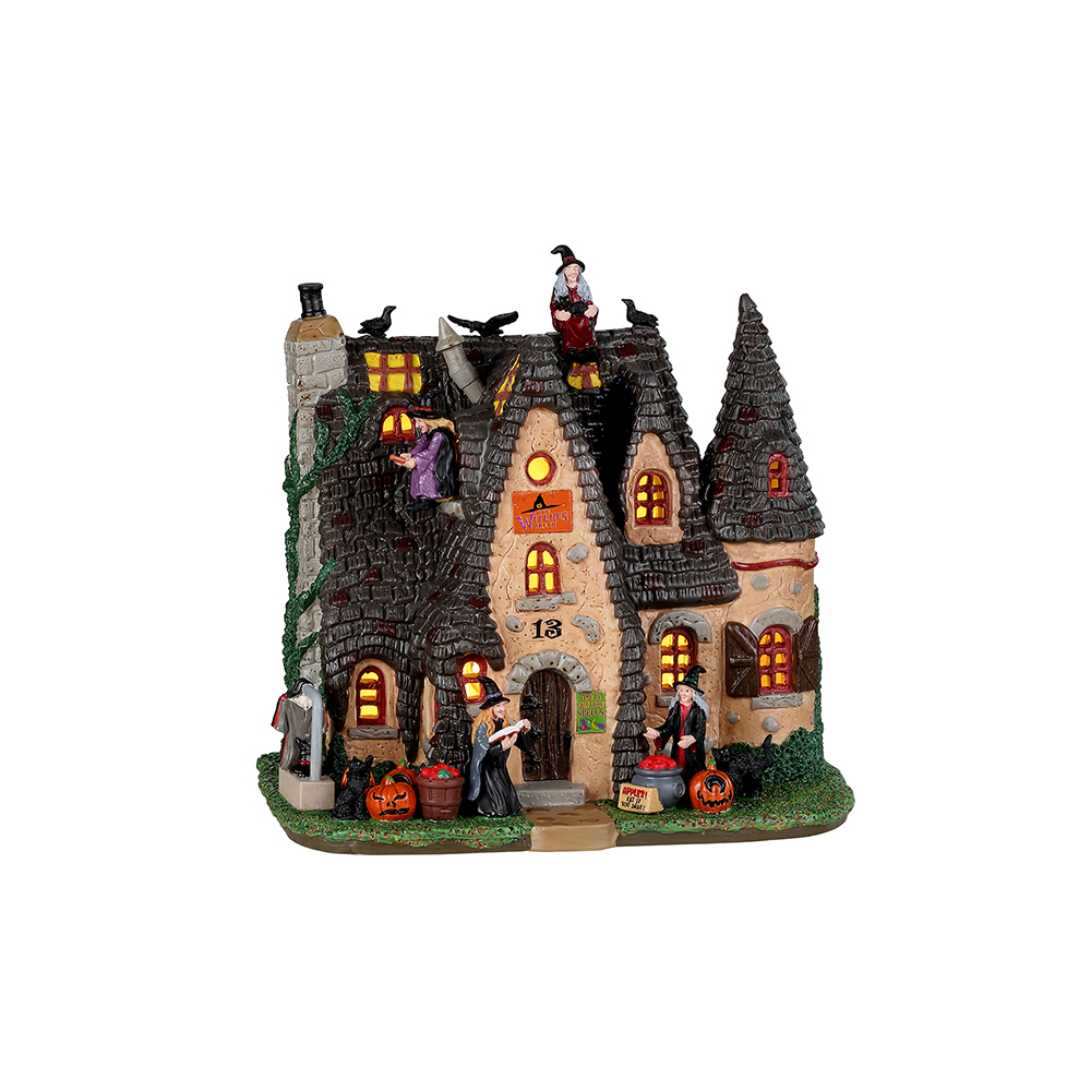 Spooky Town - The Witch Cottage - - Porselein - 0728162258540
