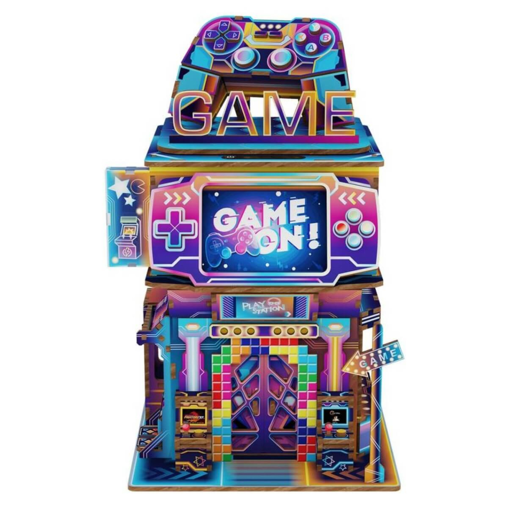 Tonecheer - Cyber Game City - DIY Desktop Storage
