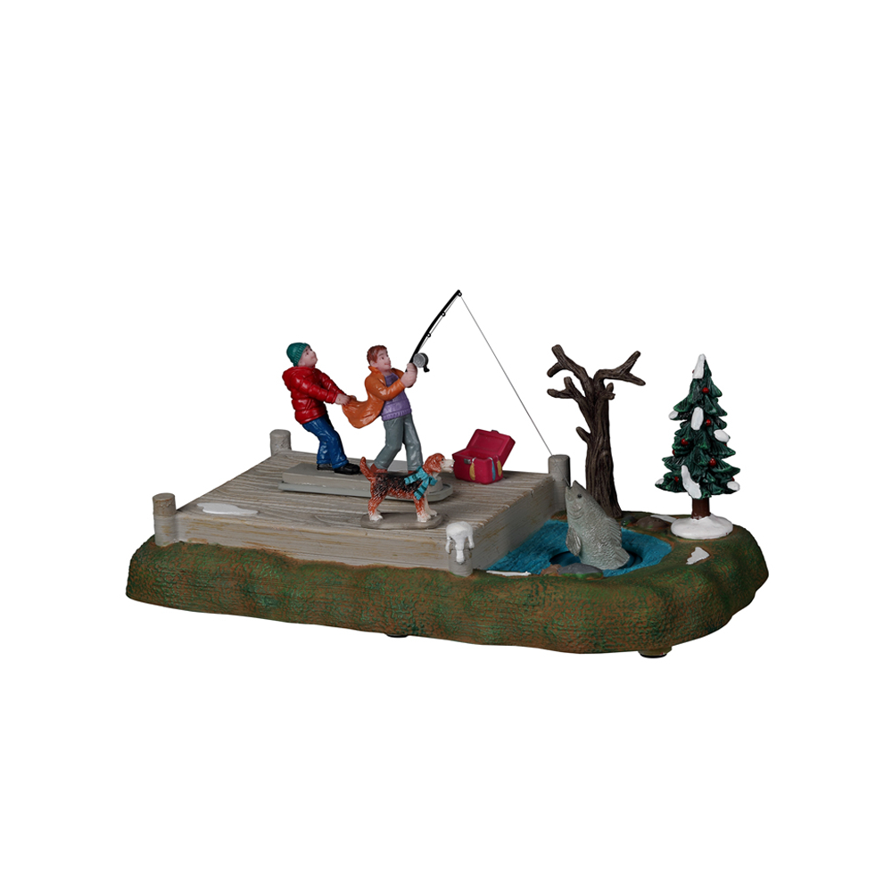 Lemax - Too Big a Catch -   - Polyresin -  0728162249524