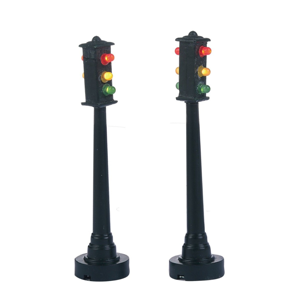 Luville - Traffic Light - 2 Pieces - Battery operated -   - Kunststof -  8712799619630