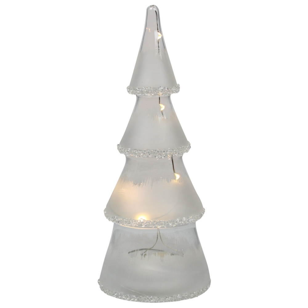 Transparante Kerstboom Glittersfeer - L - - Kunststof - 8712953894606