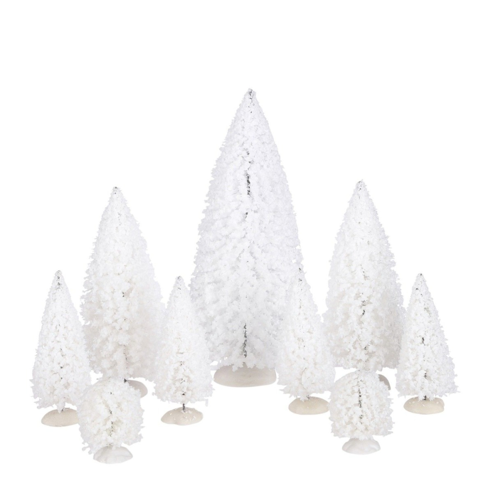 Luville - Tree White Assorted 9 pieces - - Kunststof - 8711473769203
