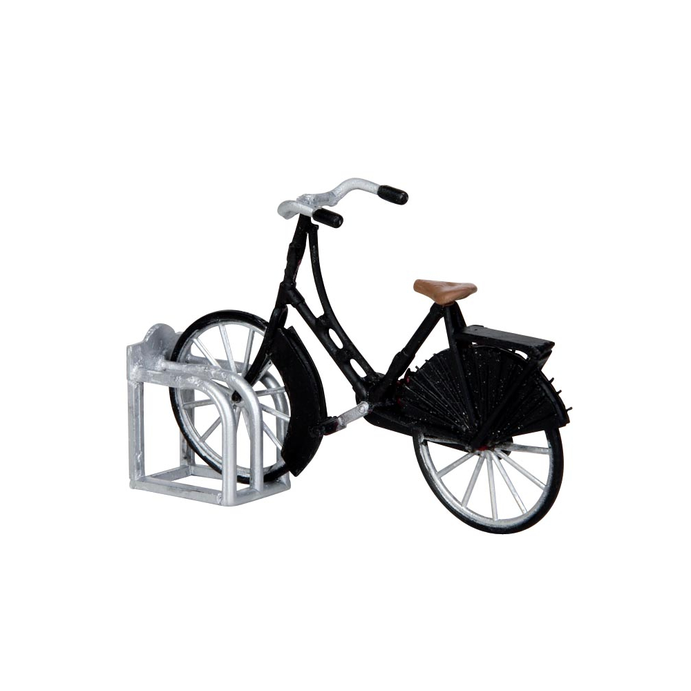 Lemax - Vintage Bicycle  - Set van 2 -   - Kunststof -  0728162447906