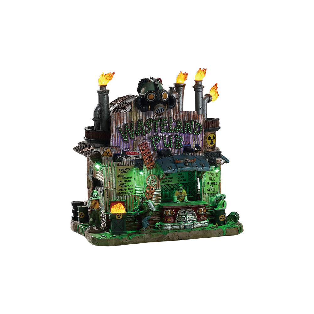 Spooky Town - Wasteland Pub - - Polyresin - 0728162853059