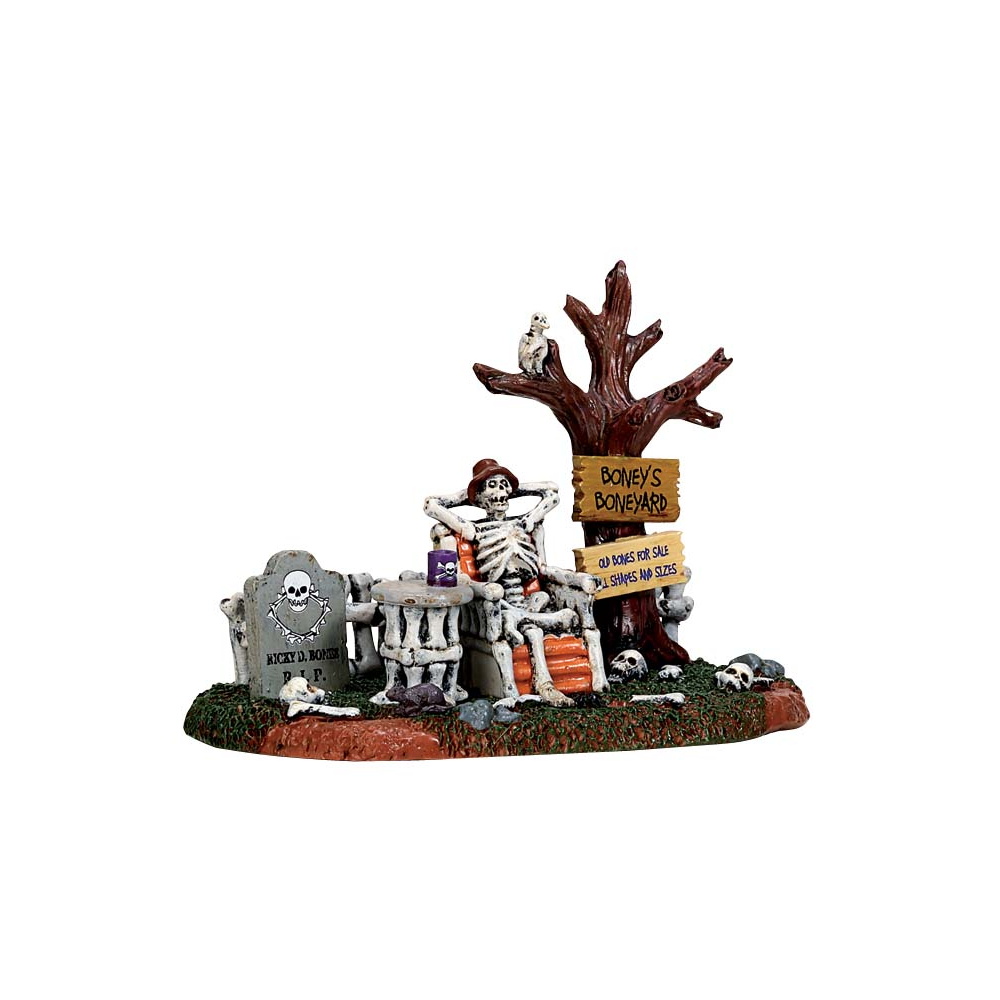 Spooky Town - Welcome To The Boneyard - - Polyresin - 0728162732965