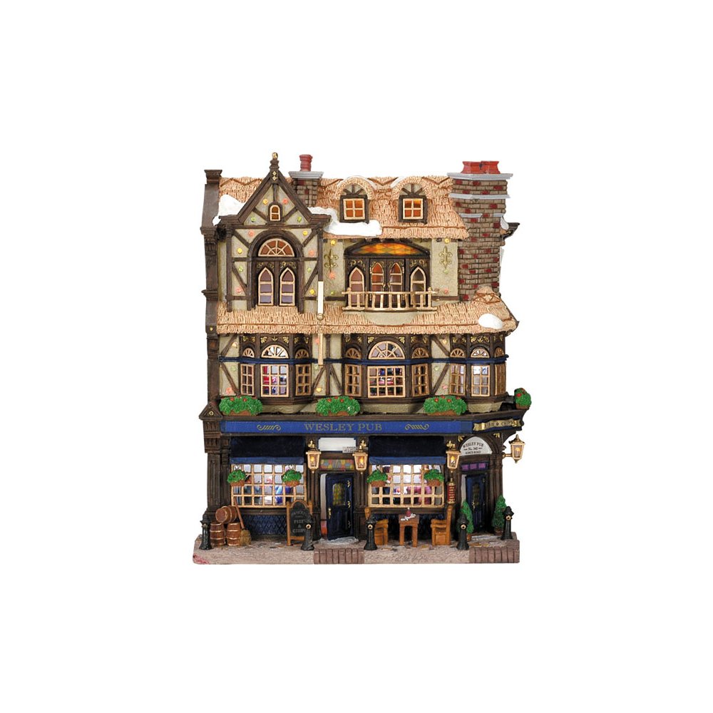 Lemax - Wesley Pub - Nu Voorverkoop - - Polyresin - 0728162450999