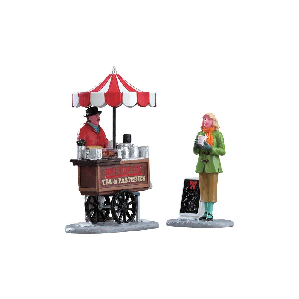 Lemax - Winter refreshments - Set van 2 - - Polyresin - 0728162422637