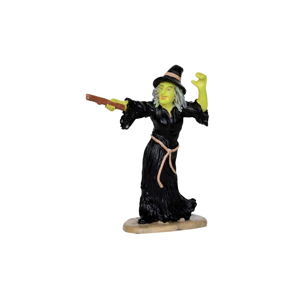 Spooky Town - Witch Casts Spell - - Polyresin - 0728162321176