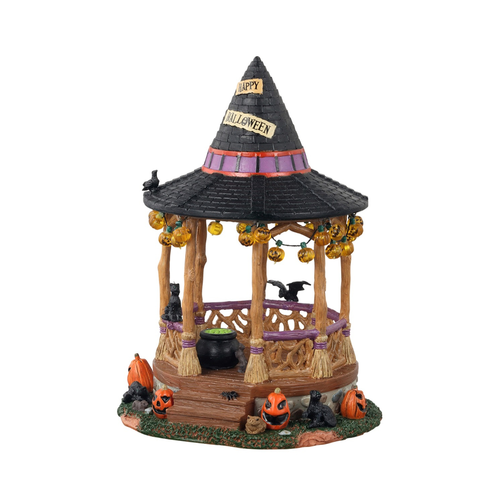 Spooky Town - Witch Gazebo - - Polyresin - 0728162135537