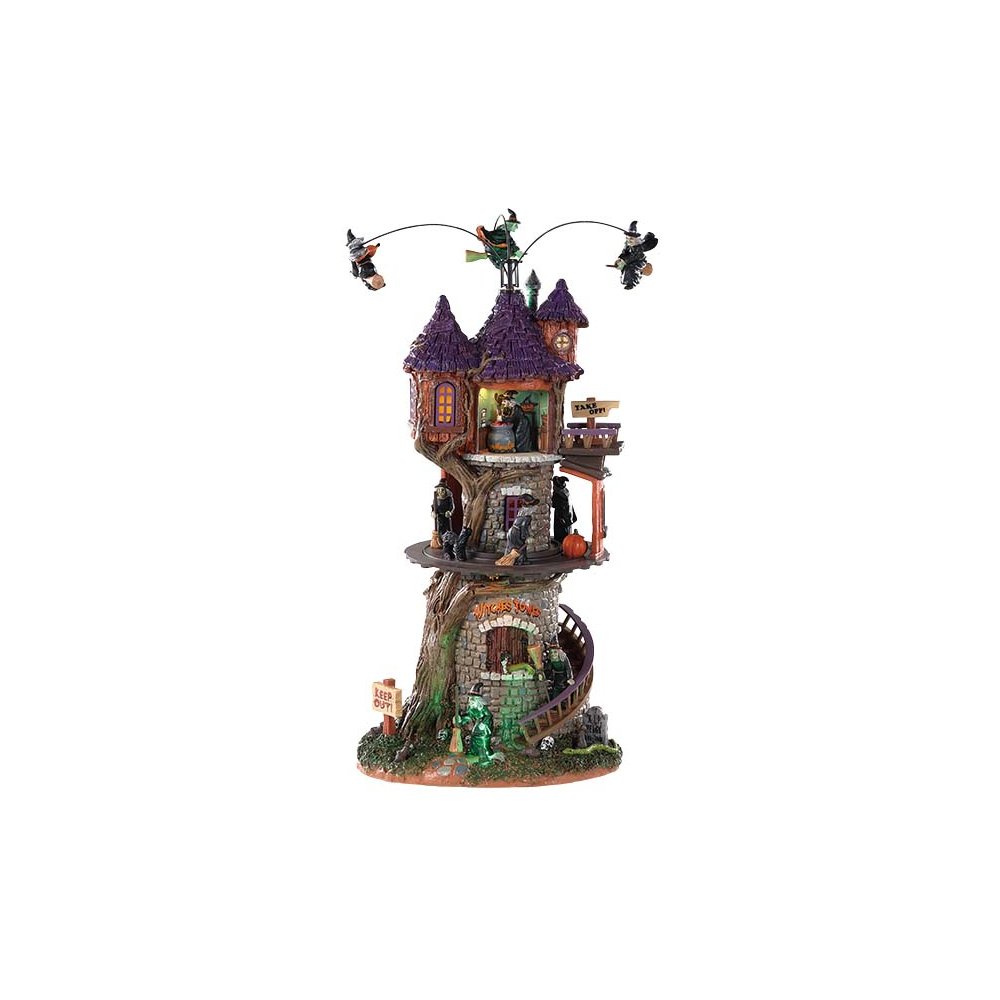 Spooky Town - Witches Tower - - Polyresin - 0728162853011