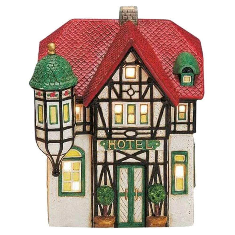 Wurm - Half-Timbered Hotel - - Porselein -