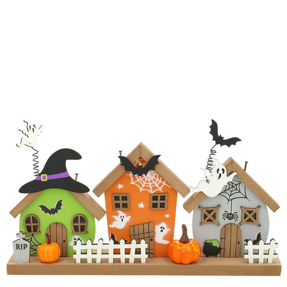 Wurm - Halloween Houses - Wooden Display Stand