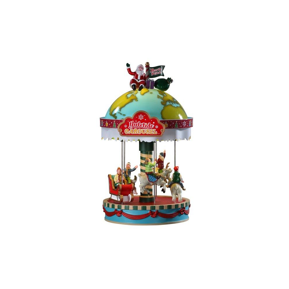 Lemax - Yuletide Carousel - - Polyresin - 0728162945259