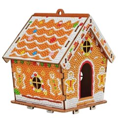 Diamond Painting - Gingerbread House - 3D Puzzel