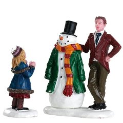 Lemax - Dad's Snowman - Set van 2