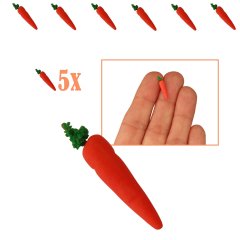 Mini Worteltje - Set van 5 - Handgemaakt