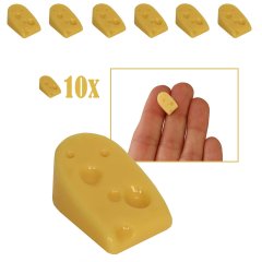 Miniatuur Kaas - Set van 10
