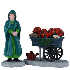 Lemax - Floral Street Vendor - Set van 2