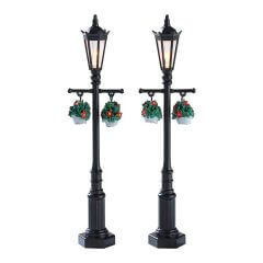 Lemax - Old English Lamp Post - Set van 2