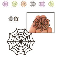 Miniatuur Spinnenweb - Zwart
