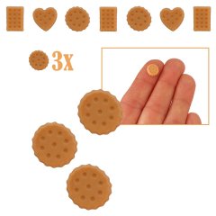 Miniatuur Kaakje Rond - Set van 3