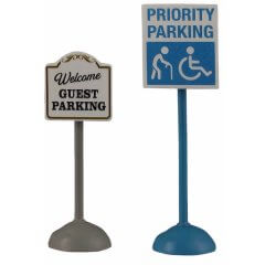 Lemax - Parking Signs - Set van 2