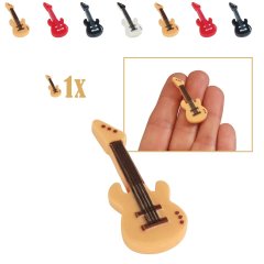 Miniatuur Gitaar - Beige