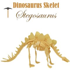 Miniatuur Dinosaurus Skelet - Stegosaurus