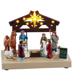 Lemax - Nativity Play - Met Licht