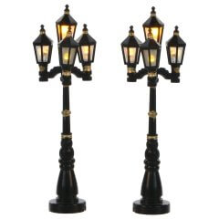 Luville - Old English Street Lantern - Set van 2