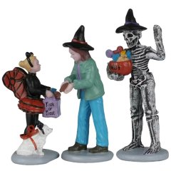 Spooky Town - Trick or Treat Night - Set van 3
