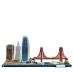 3D Puzzel City Line San Francisco LED