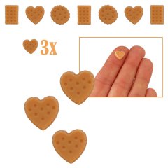 Miniatuur Kaakje Hart - Set van 3