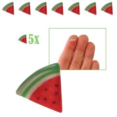 Mini Watermeloen Plakje - Set van 5