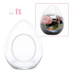 Glazen Decoratie Ei - 18cm