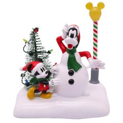 Disney - Snowman Mickey & Goofy