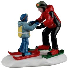 Lemax - Ski Slope Lesson