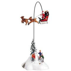 Lemax - Santa Claus Is Coming To Town - Set of 4