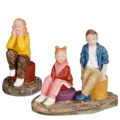 Luville - Sitting Children - Set van 2