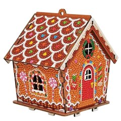 Diamond Painting - Gingerbread Cottage - 3D Puzzel
