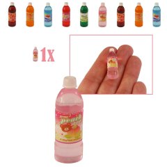 Miniatuur Fles Limonade - Peach