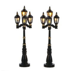 Luville - Old English Street Latern - Set van 2