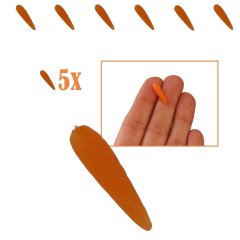 Mini Wortel zonder Groen - Set van 5