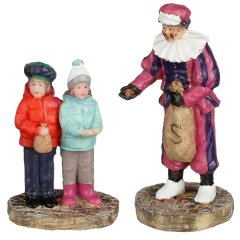 Luville - Piet geeft Pepernoten - Set van 2