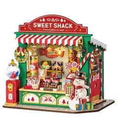 Rolife - Christmas Candy Stand - DIY Miniatuurhuisje